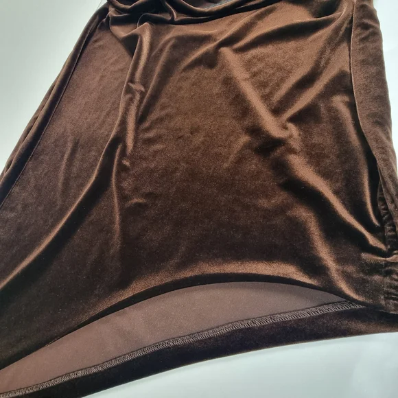 2 Piece Set Amanda Uprichard Off Shoulder Top & Asymmetric Skirt Sz M - Picture 7 of 10